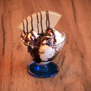 Dame Blanche Ice Cream